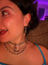 Load image into Gallery viewer, Chunky Stainless Steel Ball Chain Lock Choker (The Lexi Choker) - JANUARY