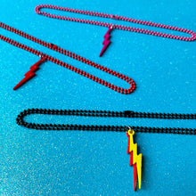 Load image into Gallery viewer, Lightning Bolt Necklaces