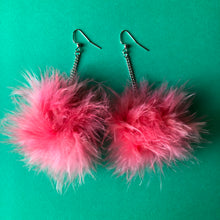Load image into Gallery viewer, Strawberry Fluffy Earrings