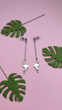 Load image into Gallery viewer, Flamingo Stainless Steel Earrings - FEBRUARY