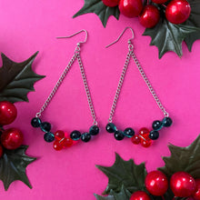 Load image into Gallery viewer, Holly Leaf Dangles