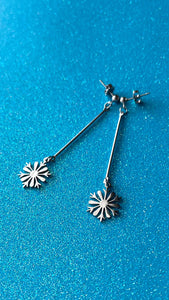 Snowflake Stainless Steel Earrings - NOVEMBER