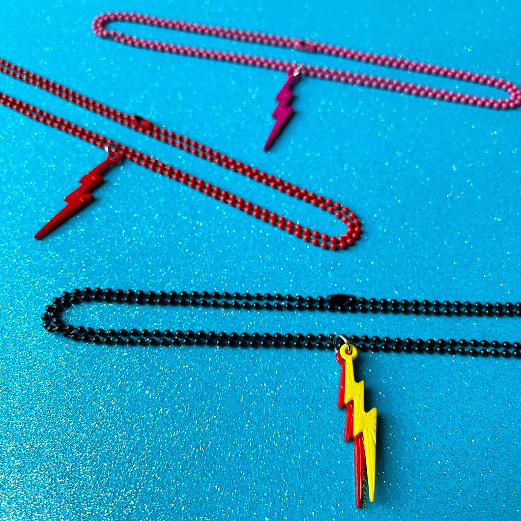 Lightning Bolt Necklaces