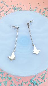 Butterfly Stainless Steel Earrings - MARCH